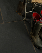 Picture of Midnight Black Limestone 600x900mm Calibrated Paving Slabs