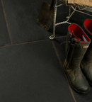 Picture of Midnight Black Limestone 600x900mm Calibrated Paving Slabs