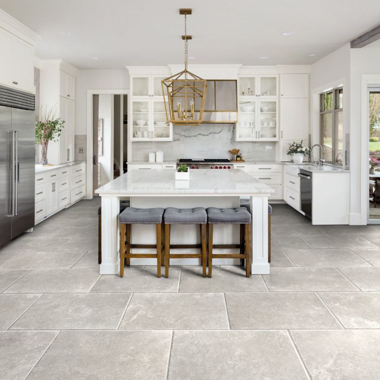 Picture of Charterhouse Grigio Antique Limestone Effect Porcelain Tiles