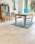 Picture of Provence Bianco Antique Limestone Effect Porcelain Tiles