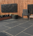 Picture of Midnight Black Limestone 600x900mm Calibrated Paving Slabs