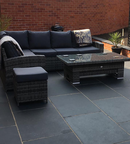 Picture of Midnight Black Limestone 600x900mm Calibrated Paving Slabs
