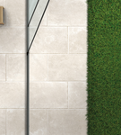 Charterhouse Bianco Antiqued Outdoor Porcelain Paving Slab Tiles - 90x60x2cm