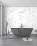 Picture of Carrara Bianco Polished Marble Effect Porcelain Tiles
