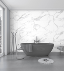 Picture of Carrara Bianco Polished Marble Effect Porcelain Tiles