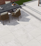 Luxor Silver Porcelain Paving Slabs 90x60cm
