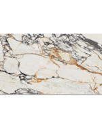 Picture of Sicilian Gold Polished Marble Effect Porcelain Tiles