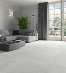 Picture of Dakota Bianco Concrete Effect Porcelain Tiles