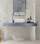 Picture of Manhattan Grey Stone Effect Porcelain Tiles