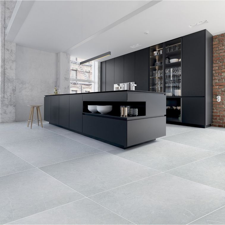 Picture of Soho Bianco Stone Effect Porcelain Tiles