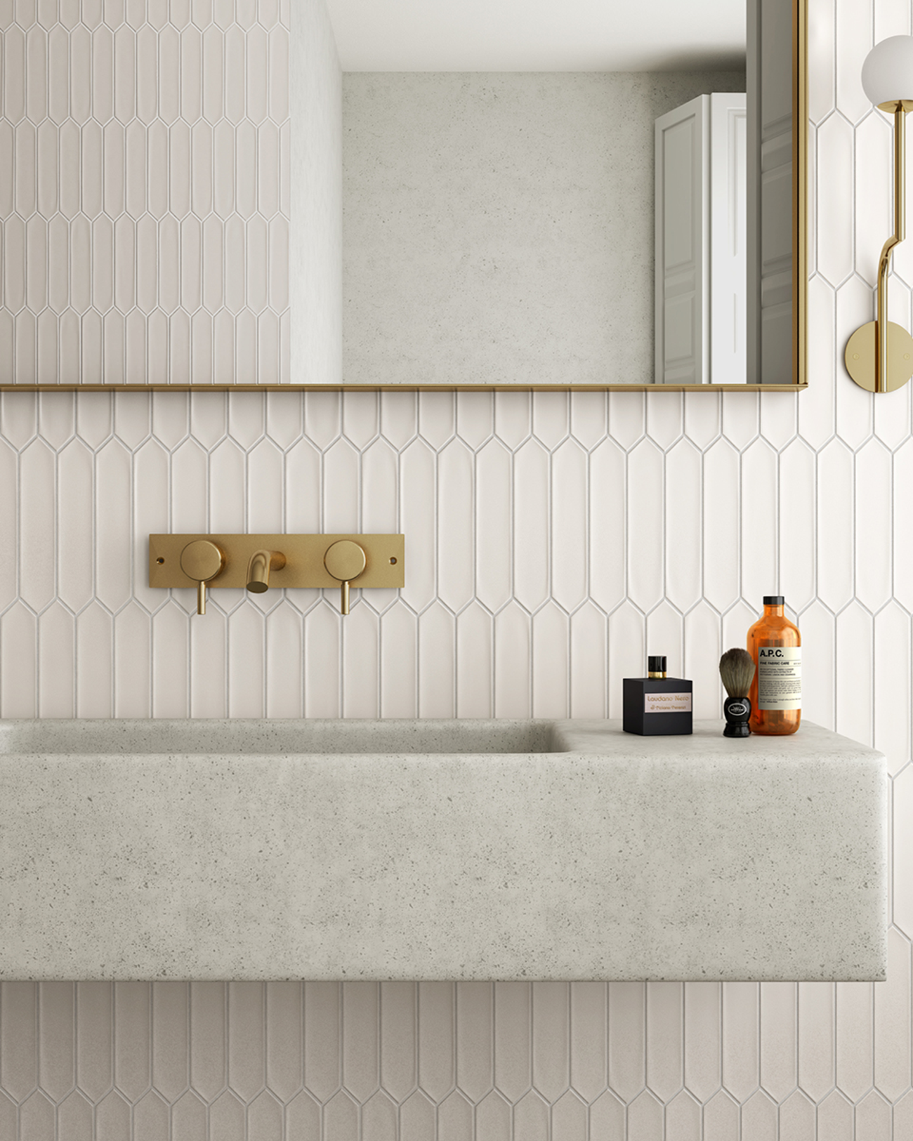Picture of Nautilus Bianco Metro Tiles
