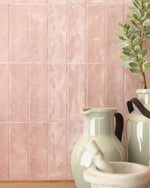 Picture of Salcombe Rose Crackle Metro Tiles