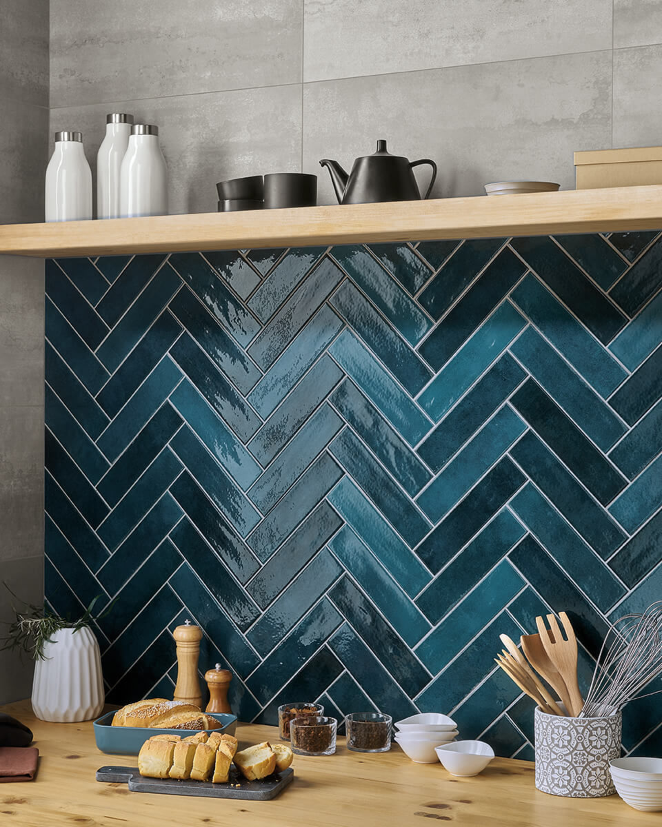 Picture of Valencia Azure Metro Tiles