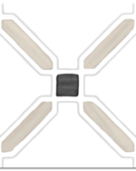 Picture of Wentworth Cross Patterned Tiles