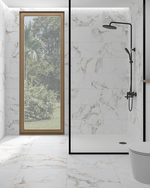 Picture of Venetian Calacatta Matte Marble Effect Porcelain Tiles