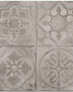 Picture of Portobello Grey Decor Porcelain Paving Slabs