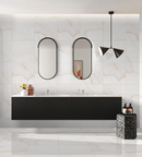 Picture of Onyx White Polished Marble Effect Porcelain Tiles