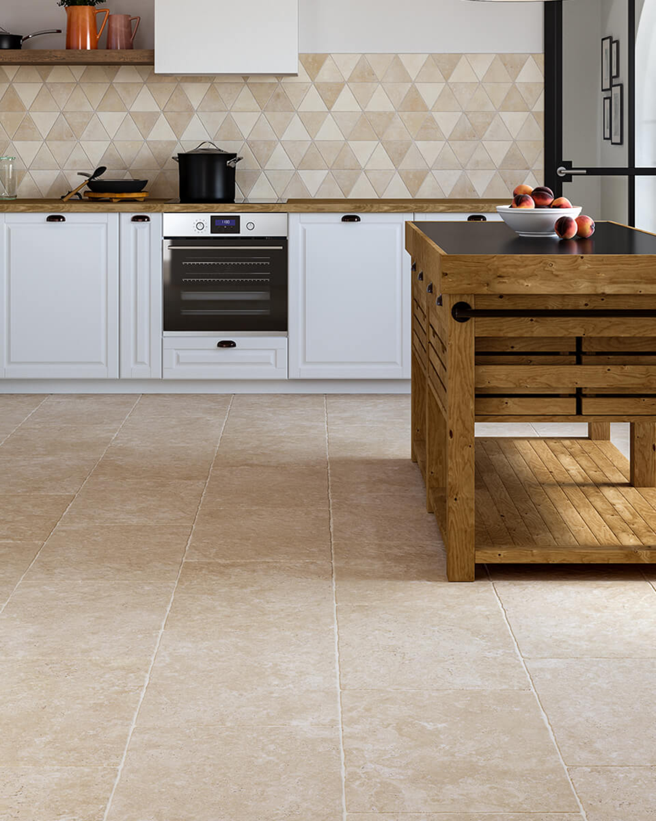Picture of Cotswold Natural Antique Limestone Effect Porcelain Tiles