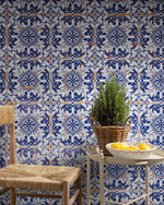 Picture of Formentera Blue Patterned Tiles