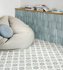 Picture of Flower Azul Patterned Tiles