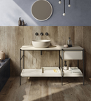 Picture of Farmhouse Rustic Brown Wood Effect Porcelain Tiles