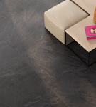 Brazilian Slate Nero Stone Effect Porcelain Tiles - 60x60cm