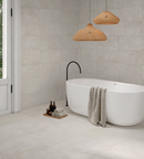 Picture of Richmond White Concrete Effect Porcelain Tiles