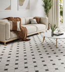 Picture of Trinity White Patterned Tiles