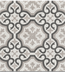 Picture of Noho Silver Victoria Decor Porcelain Paving Slabs