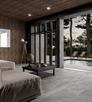 Picture of London Grigio Stone Effect Porcelain Tiles