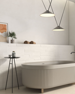 Picture of Carnaby White Concrete Effect Porcelain Tiles