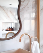 Picture of Volakas Bronze Polished Marble Effect Porcelain Tiles