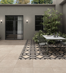 Picture of Noho Dove Grey Decor Porcelain Paving Slabs
