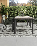 Picture of Noho Silver Stellar Decor Porcelain Paving Slabs