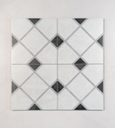 Picture of Trinity White Patterned Tiles