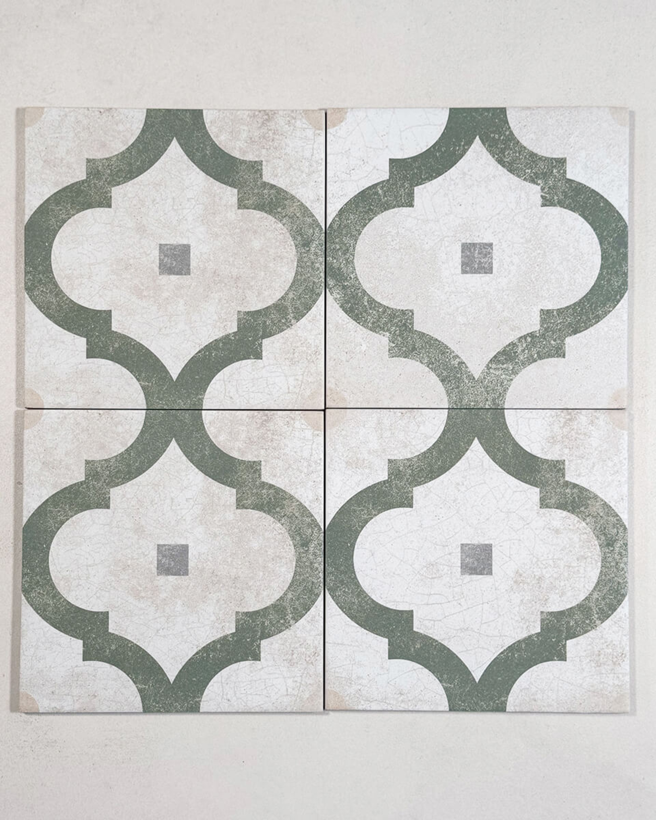 Picture of Antique Sage Decor Patterned Tiles