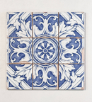 Picture of Formentera Blue Patterned Tiles
