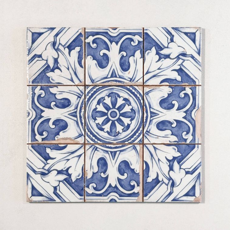 Picture of Formentera Blue Patterned Tiles