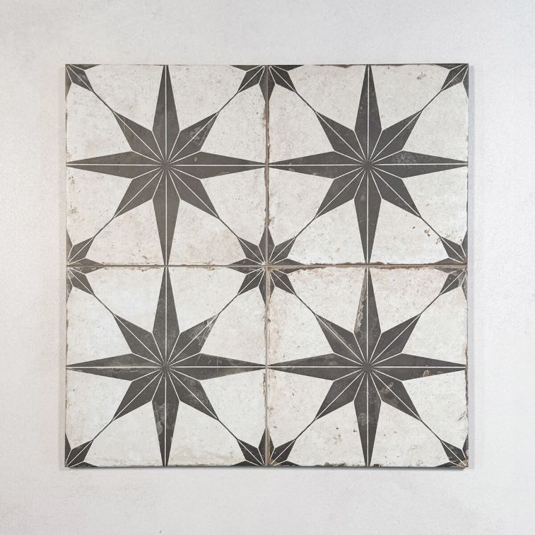 Picture of Rockstar Nero Patterned Tiles