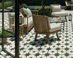 Picture of Rockstar Nero Patterned Tiles