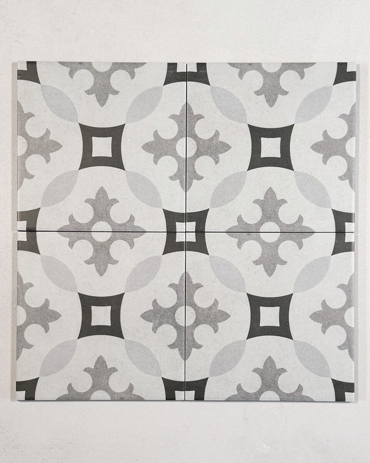 Picture of Victoria Grey Patterned Tiles