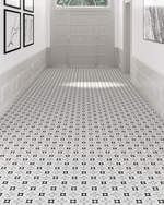 Picture of Victoria Grey Patterned Tiles