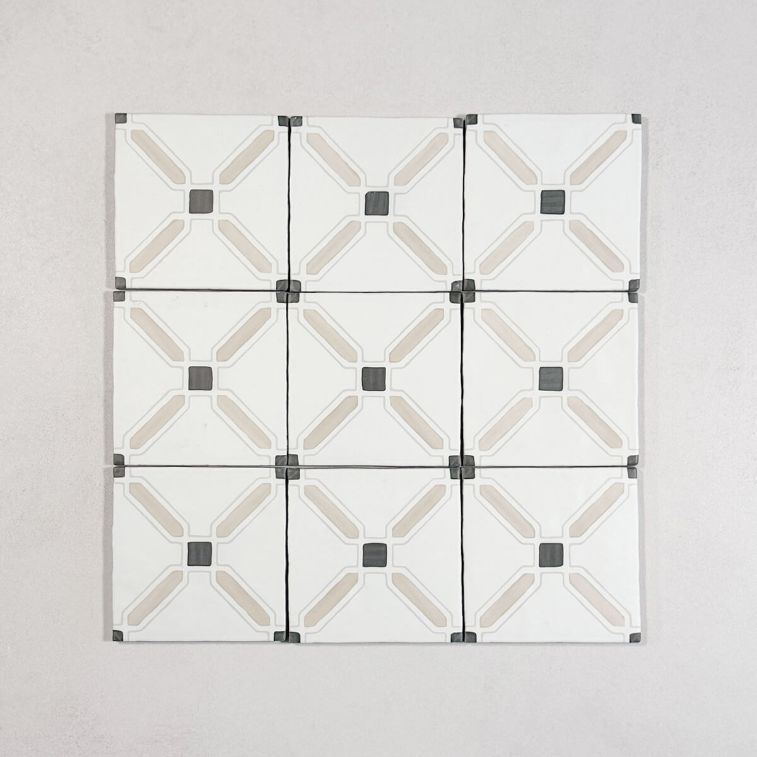 Picture of Wentworth Cross Patterned Tiles