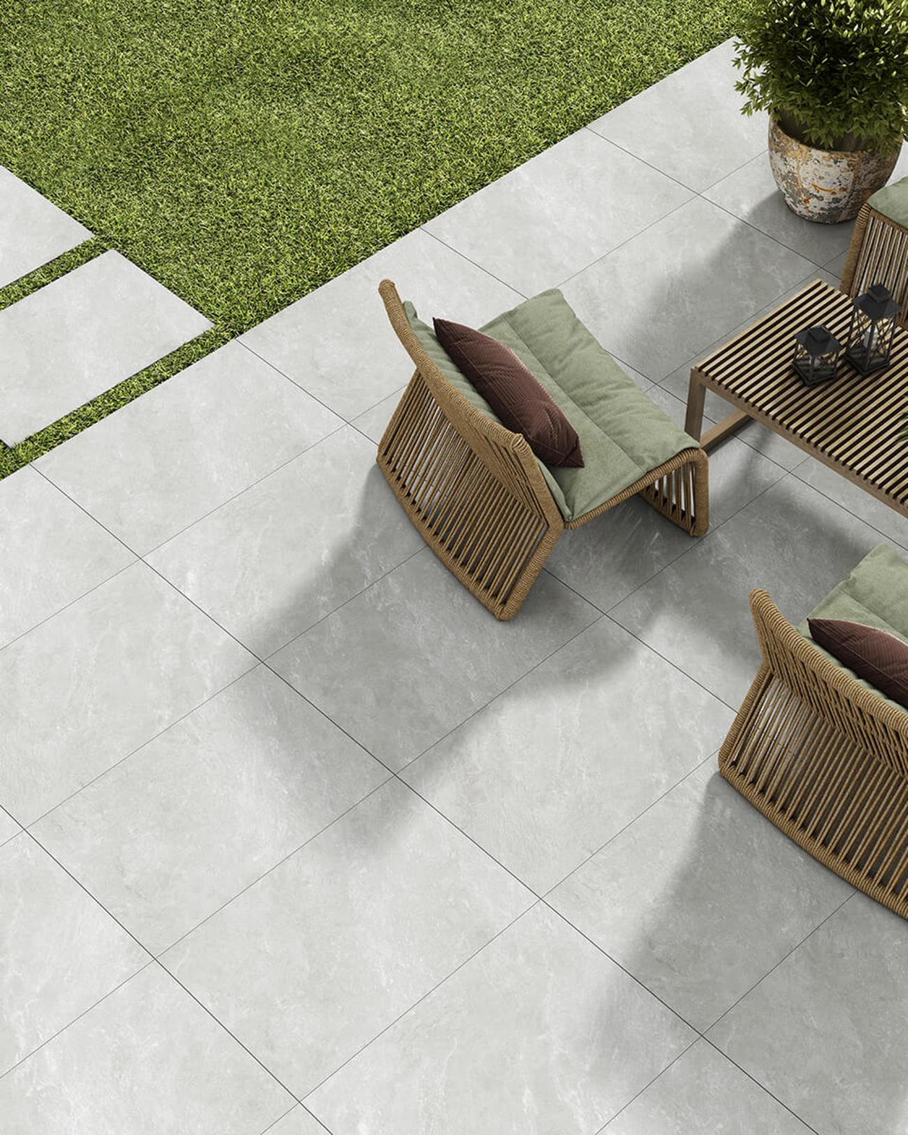 Picture of Biltmore Light Porcelain Paving Slabs