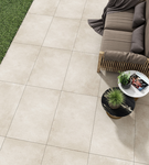 Rapolano Beige Porcelain Paving Slabs - 90x60cm
