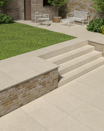 Picture of Richmond Beige Antiqued Porcelain Paving Slabs