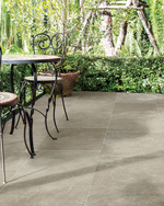 Picture of Montpellier Stone White Antiqued Outdoor Porcelain Paving Slab Tiles