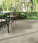 Montpellier Stone White Antiqued Outdoor Porcelain Paving Slab Tiles - 90x60cm