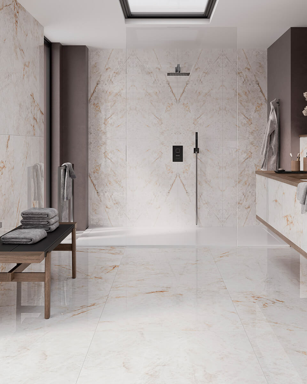 Picture of Crystal White Polished Porcelain 898x898x10mm - 7.3 SQM Job Lot