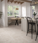 Kensington Beige Antique Effect Indoor Porcelain Tiles - 90 x 60 x 0.9 cm